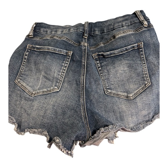 Rue21 Ripped Blue Jean Shorts - Picture 2 of 5